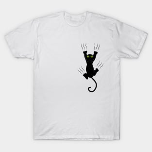 Cat hanging T-Shirt